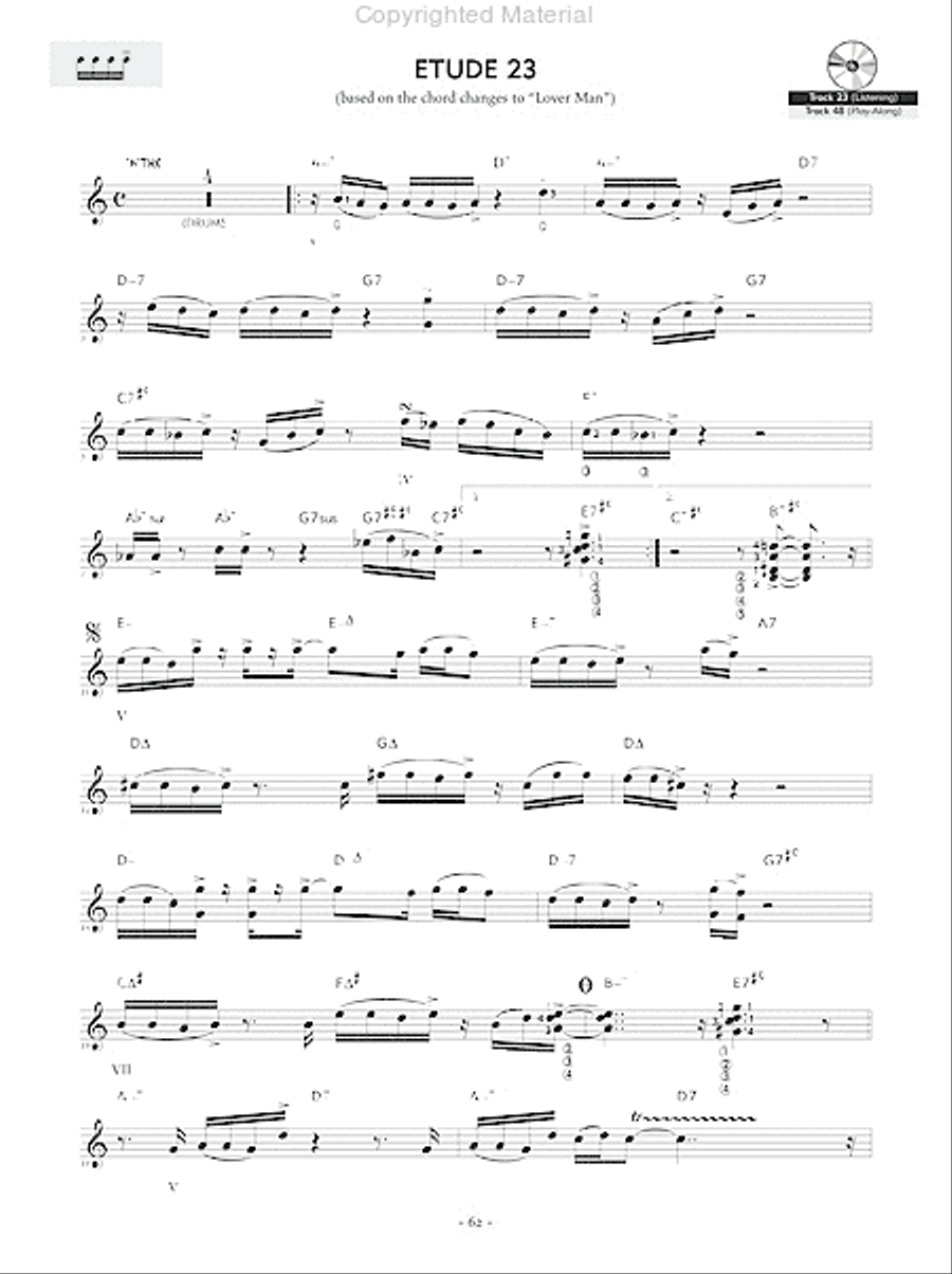 Reading Key Jazz Rhythms -- Guitar Electric Guitar scores gallery preview page 8