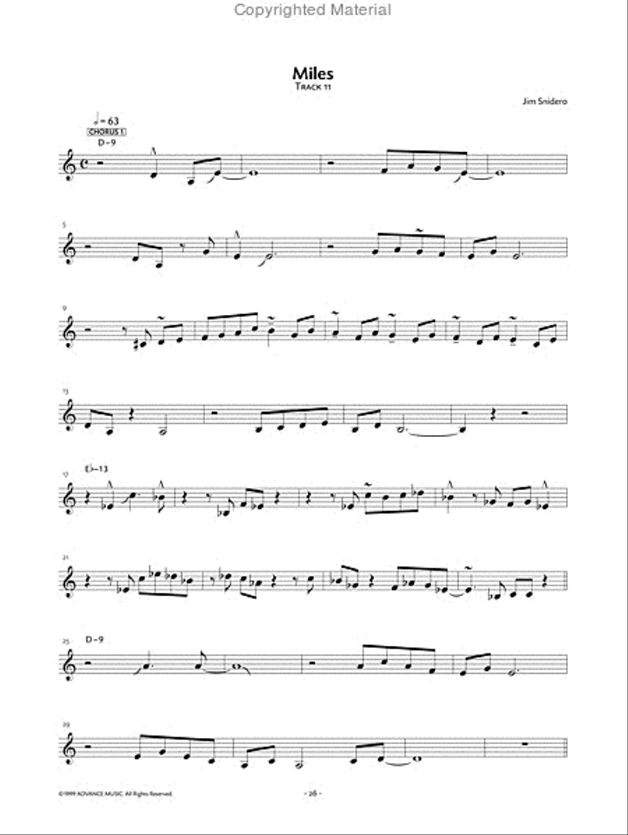 Jazz Conception Vocal Voice scores gallery preview page 11