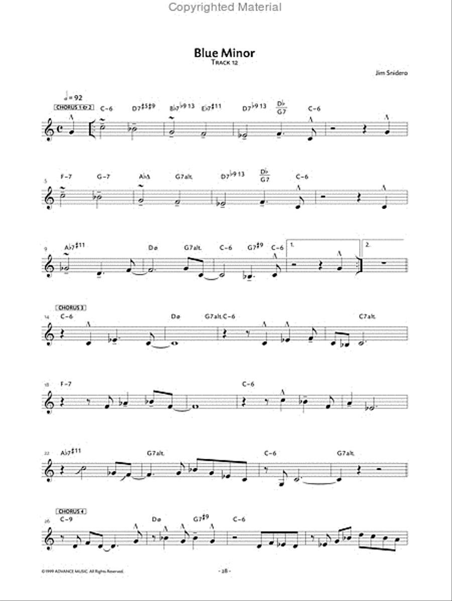 Jazz Conception Vocal Voice scores gallery preview page 12