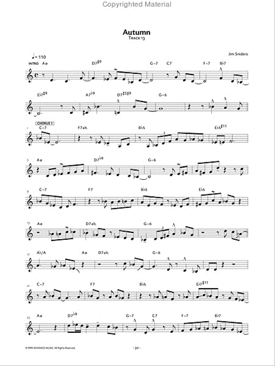 Jazz Conception Vocal Voice scores gallery preview page 13