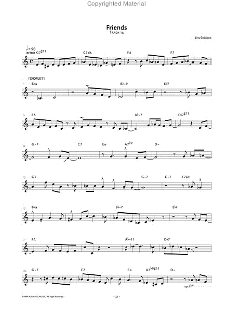 Jazz Conception Vocal Voice scores gallery preview page 14