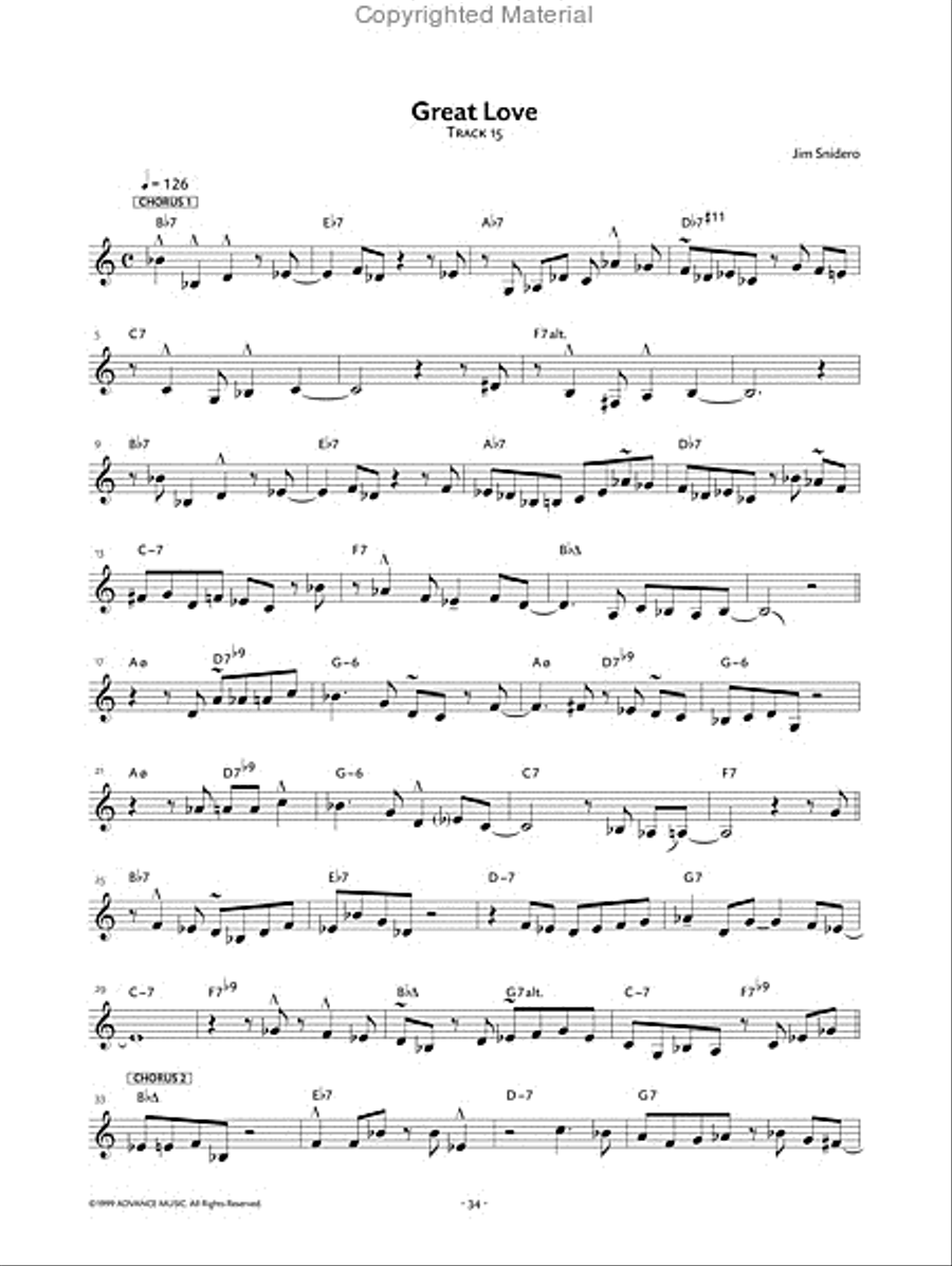 Jazz Conception Vocal Voice scores gallery preview page 15