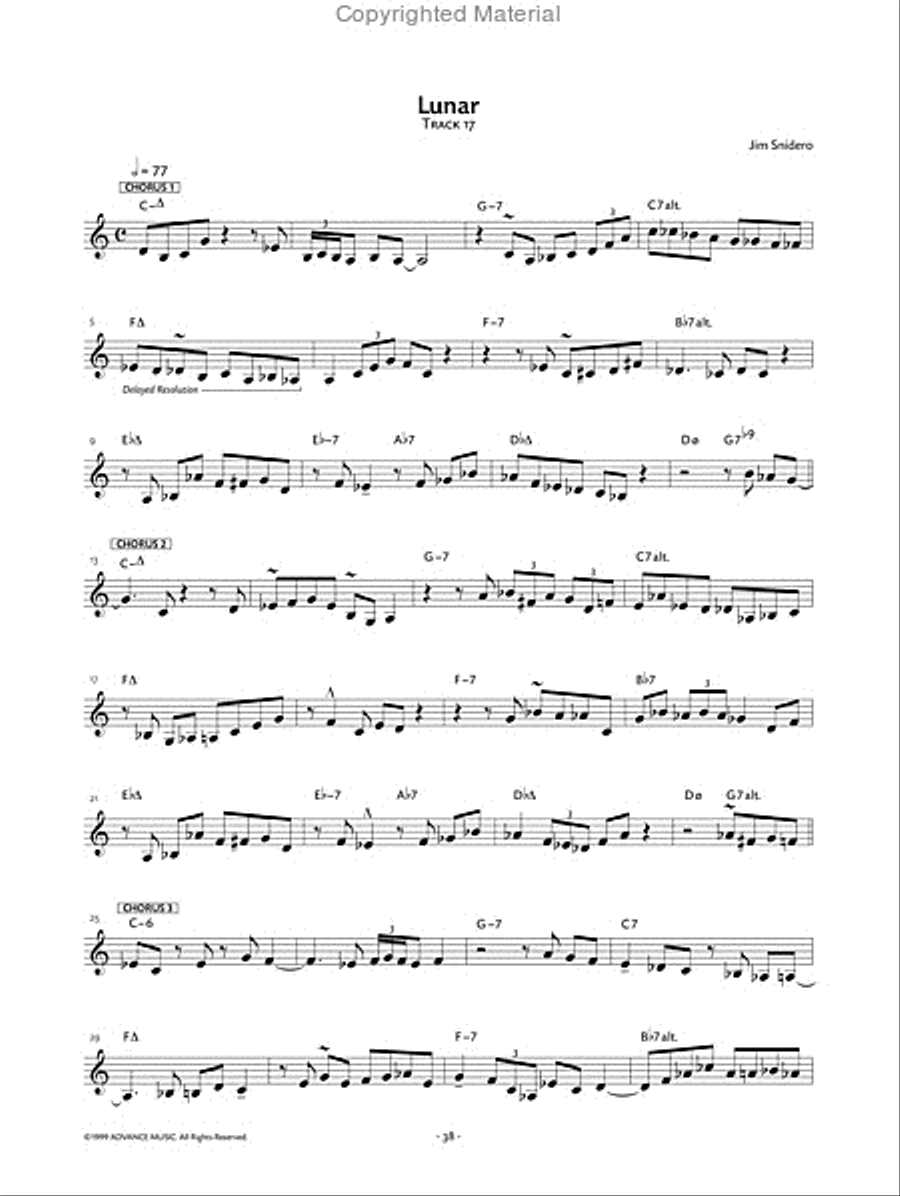 Jazz Conception Vocal Voice scores gallery preview page 17
