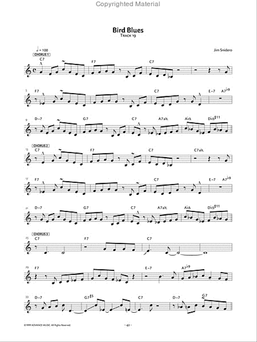 Jazz Conception Vocal Voice scores gallery preview page 19