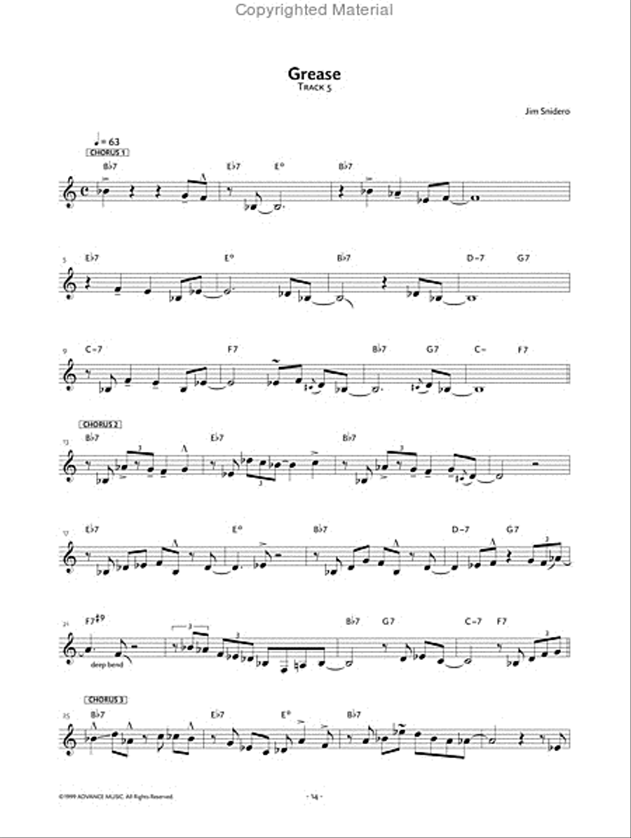 Jazz Conception Vocal Voice scores gallery preview page 5