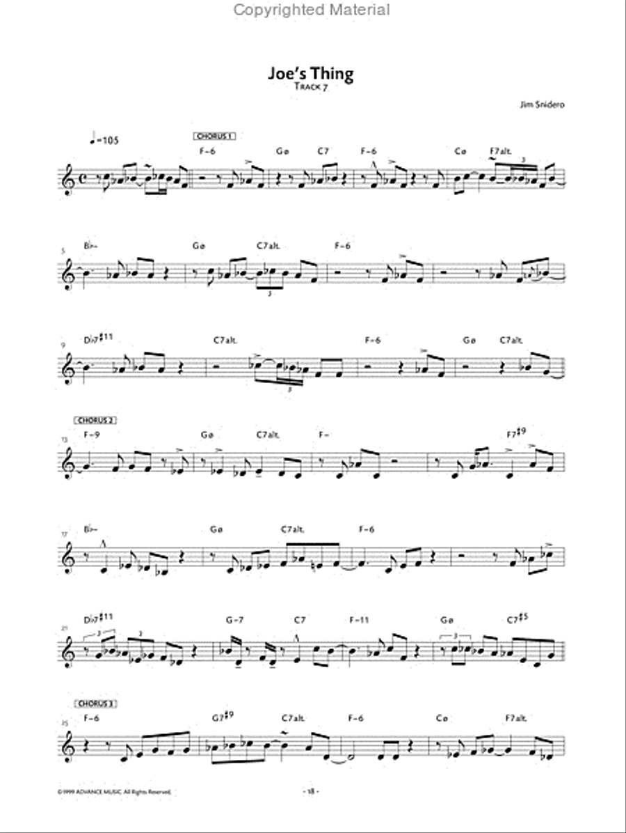 Jazz Conception Vocal Voice scores gallery preview page 7