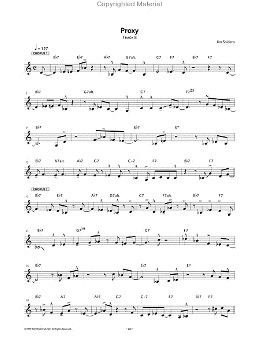 Jazz Conception Vocal Voice scores gallery preview page 8