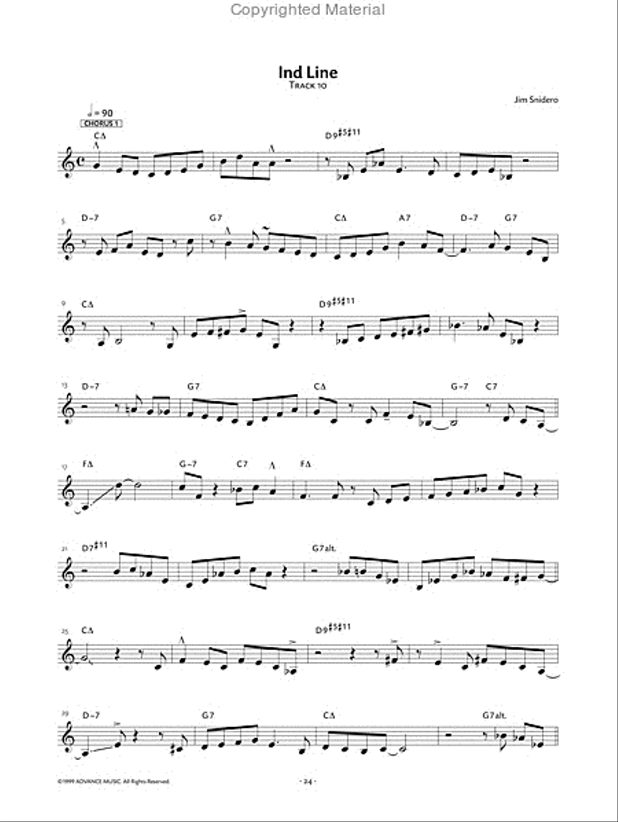 Jazz Conception Vocal Voice scores gallery preview page 10