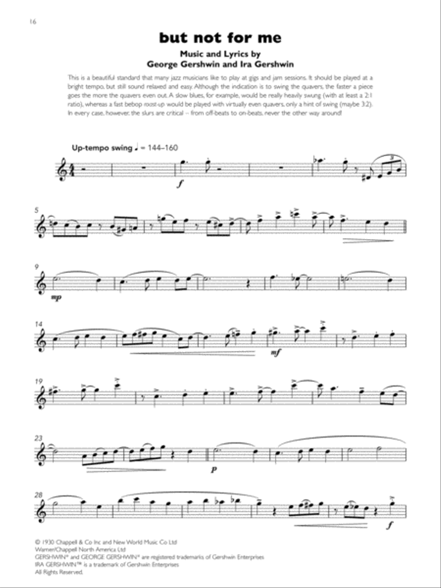 The Jazz Sax Collection The Jazz Sax Collection Baritone Saxophone scores gallery preview page 3