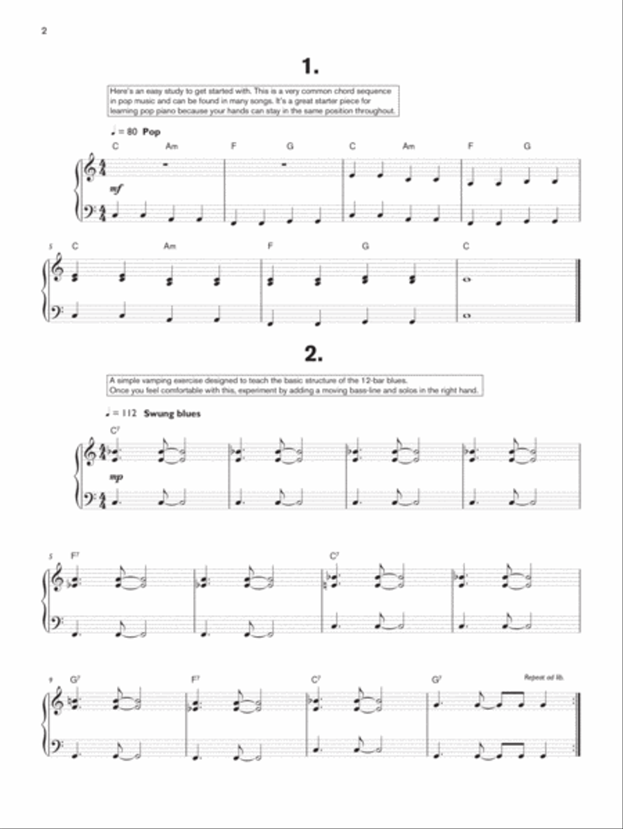 Rock & Pop Studies Piano Rock & Pop Studies Piano Piano Method scores gallery preview page 2