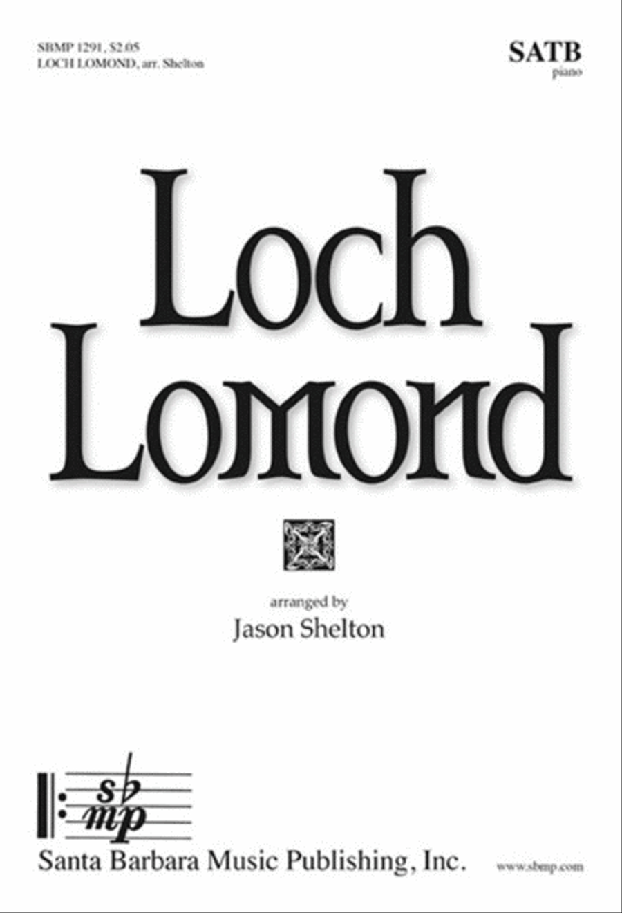 Loch Lomond - SATB Octavo 4-Part scores gallery preview page 1