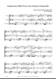 Sinfonia No.5 BWV.791 for Two Violins & Violoncello