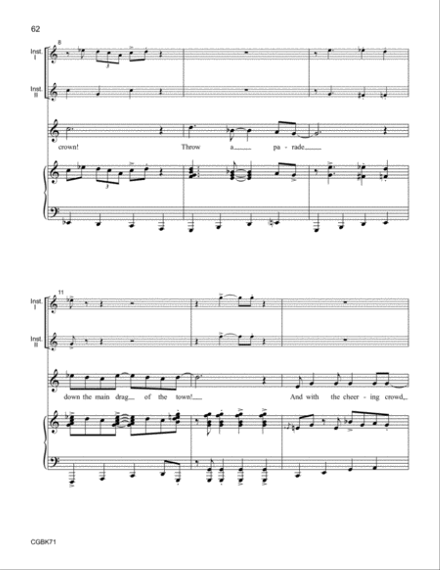 Esther (Singer's Edition) Unison Choir scores gallery preview page 19