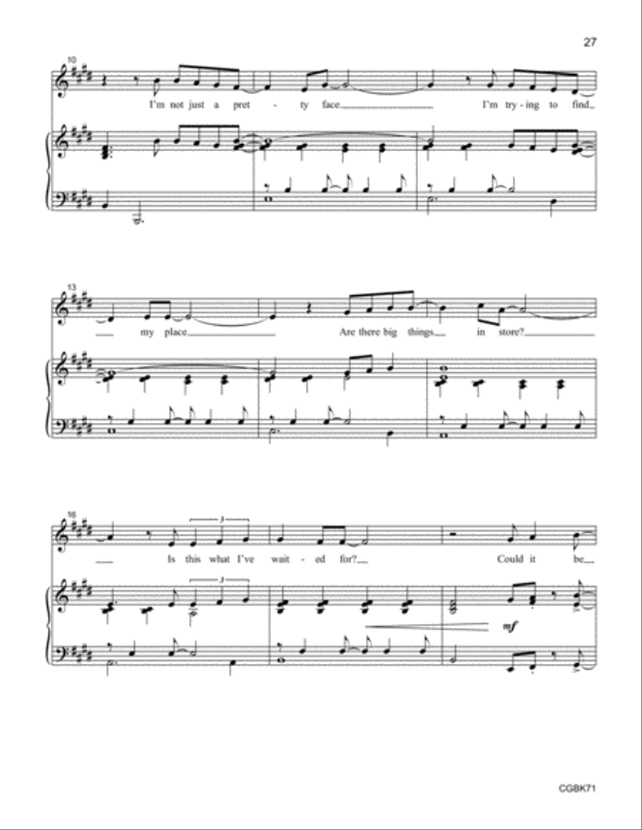 Esther (Singer's Edition) Unison Choir scores gallery preview page 10