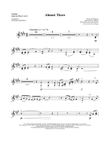 Almost There - Clarinet (sub. Horn 1-2)