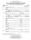 Declare Your Maker's Praise! - Full Score