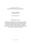 Chaconne