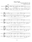 6 Traditional Christmas Carols for Trumpet Duet - Intermediate