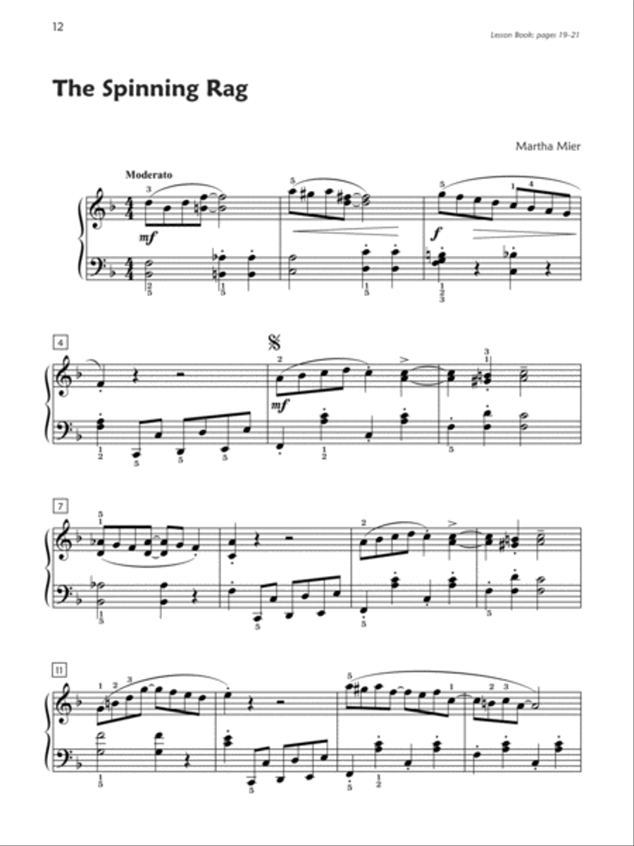 Premier Piano Course Jazz, Rags & Blues 5-6 (Value Pack) Piano Method scores gallery preview page 3