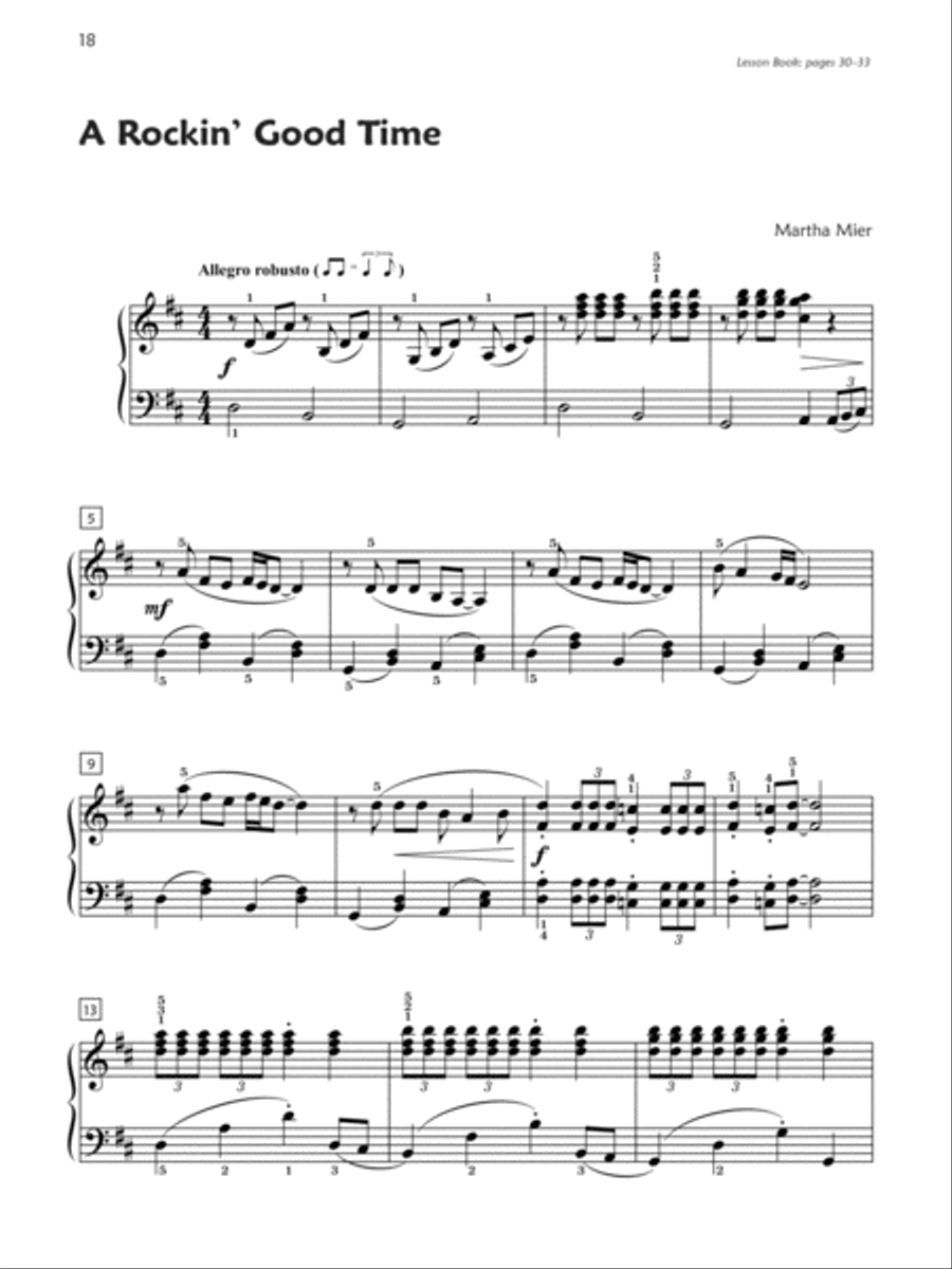 Premier Piano Course Jazz, Rags & Blues 5-6 (Value Pack) Piano Method scores gallery preview page 5