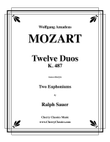 Twelve Duos for Two Euphoniums
