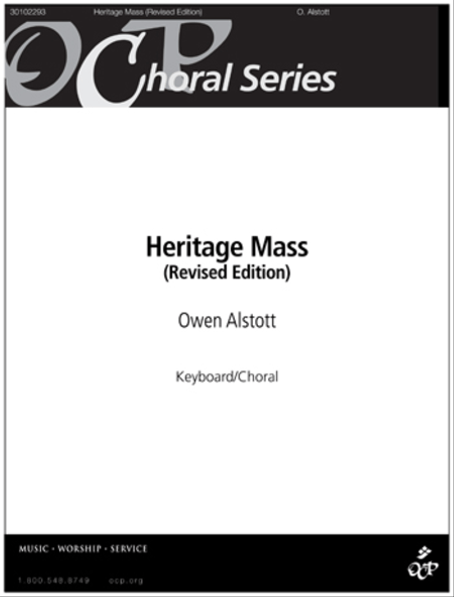Heritage Mass Revision Choir scores gallery preview page 1
