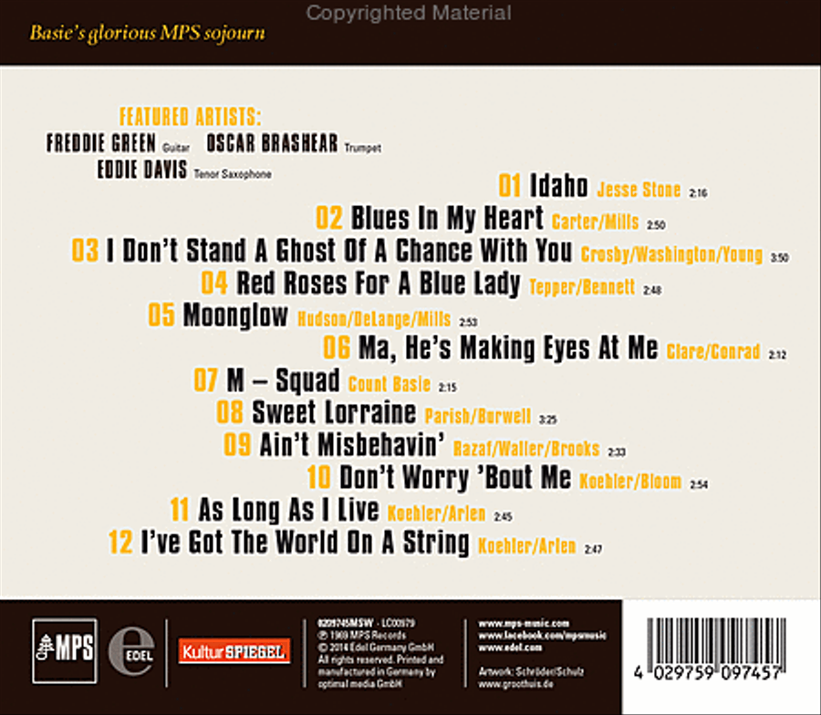 Basic Basie Listening CD scores gallery preview page 2