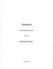 Sunspots, op. 86