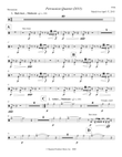 Percussion Quartet (2015) percussion part