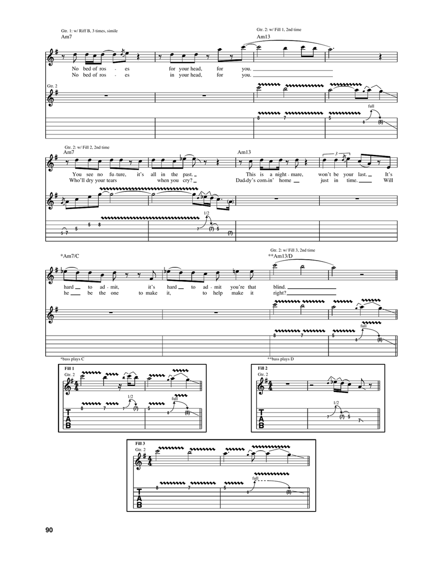 Woke Up With A Monster Woke Up With A Monster Acoustic Guitar scores gallery preview page 2