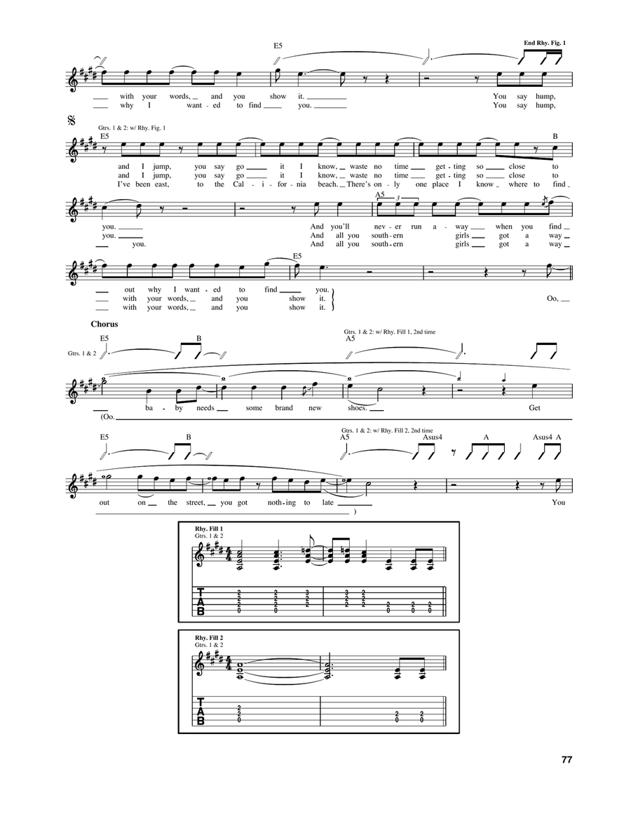Southern Girls Southern Girls Acoustic Guitar scores gallery preview page 2