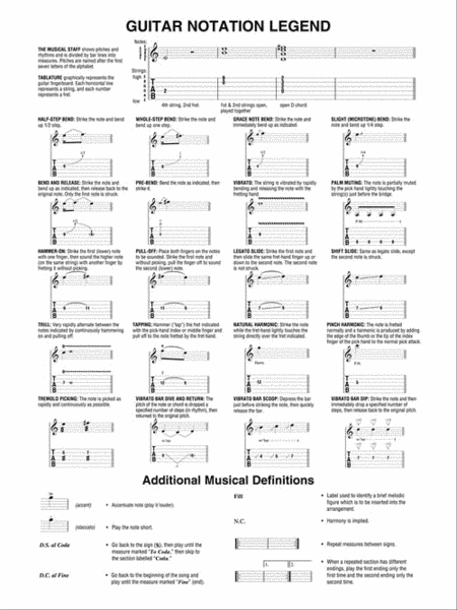 Soundgarden Guitar Tablature scores gallery preview page 4