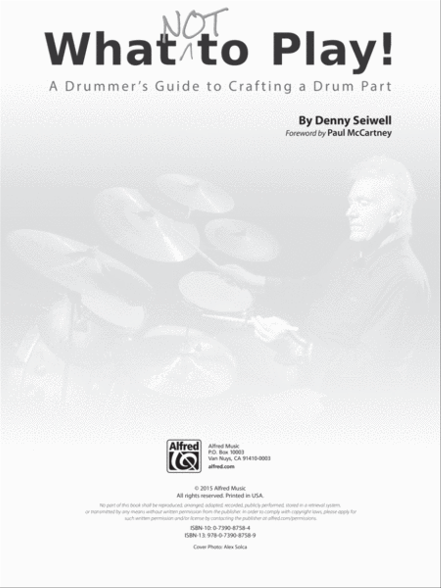 What Not to Play! Drum Set scores gallery preview page 2