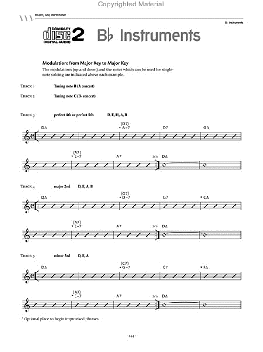 Ready, Aim, Improvise! (Complete Version) Saxophone scores gallery preview page 15