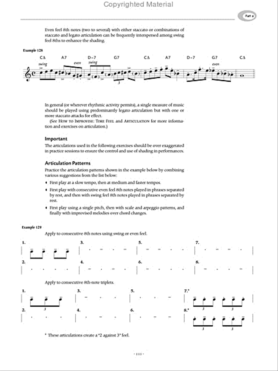 Ready, Aim, Improvise! (Complete Version) Saxophone scores gallery preview page 7