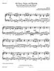 All Glory, Praise and Blessing (Downloadable Instrumental Parts)