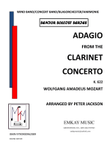 ADAGIO From The CLARINET CONCERTO K622 - Solo Clarinet with Concert Band Accompaniment