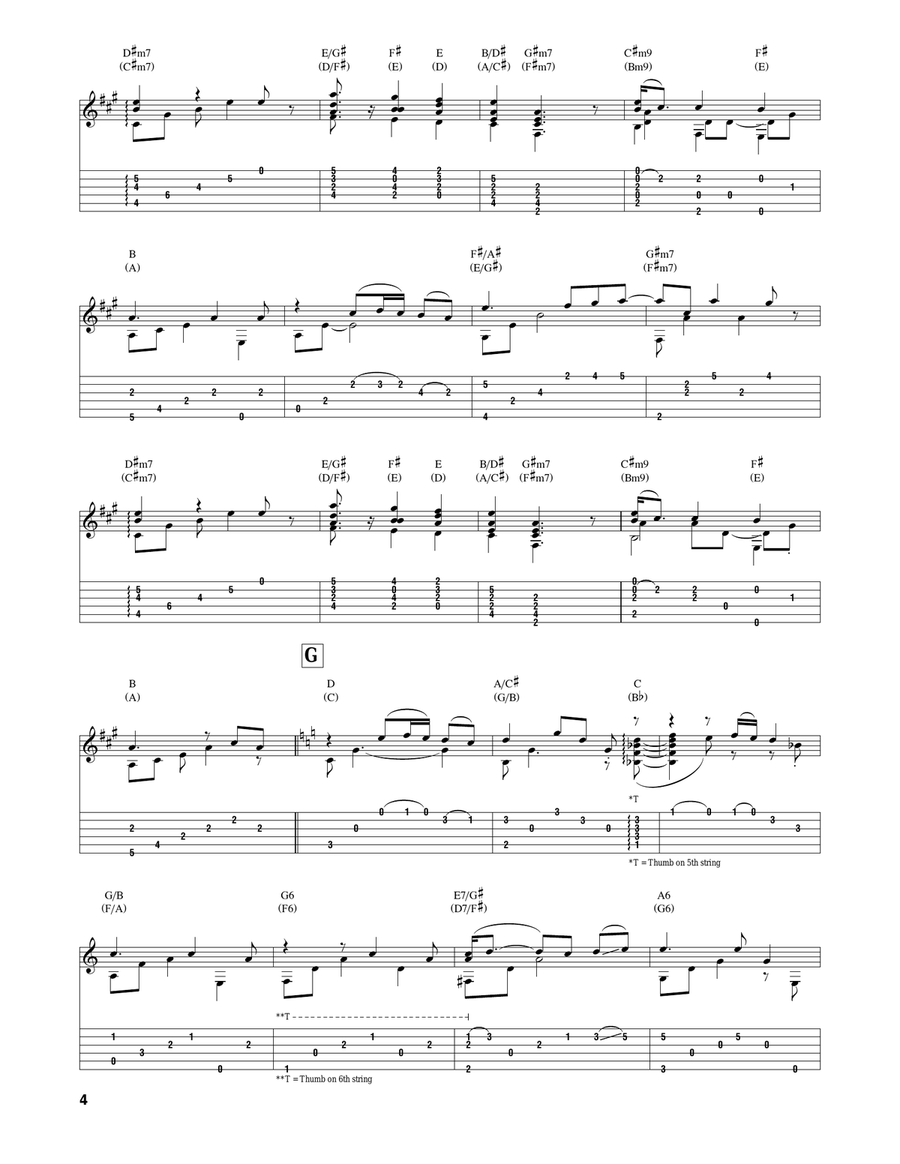 One Christmas Night One Christmas Night Guitar Tablature scores gallery preview page 4