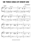 We Three Kings Of Orient Are [Jazz version] (arr. Brent Edstrom)