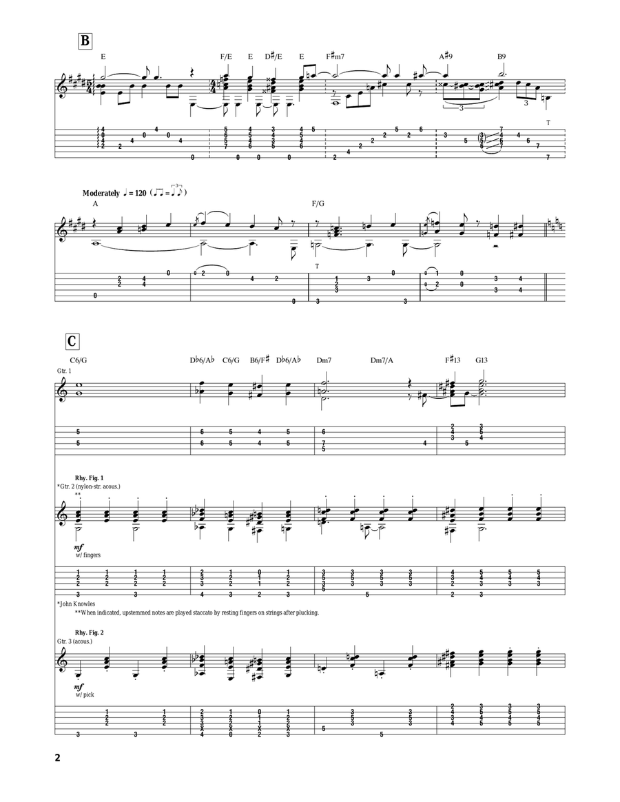White Christmas White Christmas Guitar Tablature scores gallery preview page 2