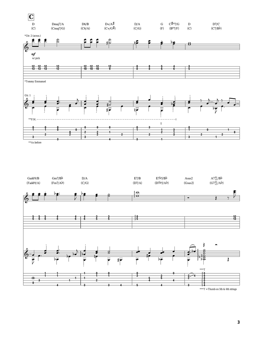 Jingle Bells Jingle Bells Guitar Tablature scores gallery preview page 3