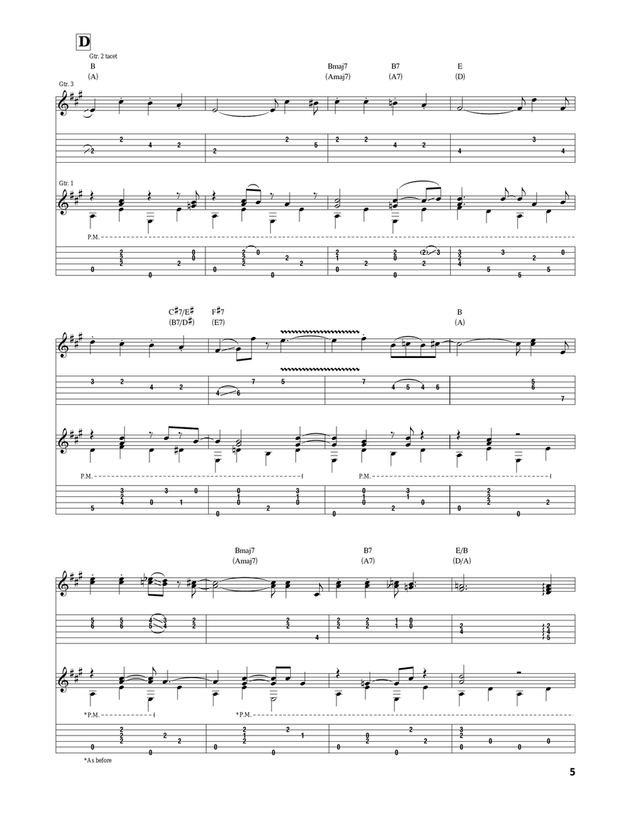 Jingle Bells Jingle Bells Guitar Tablature scores gallery preview page 5