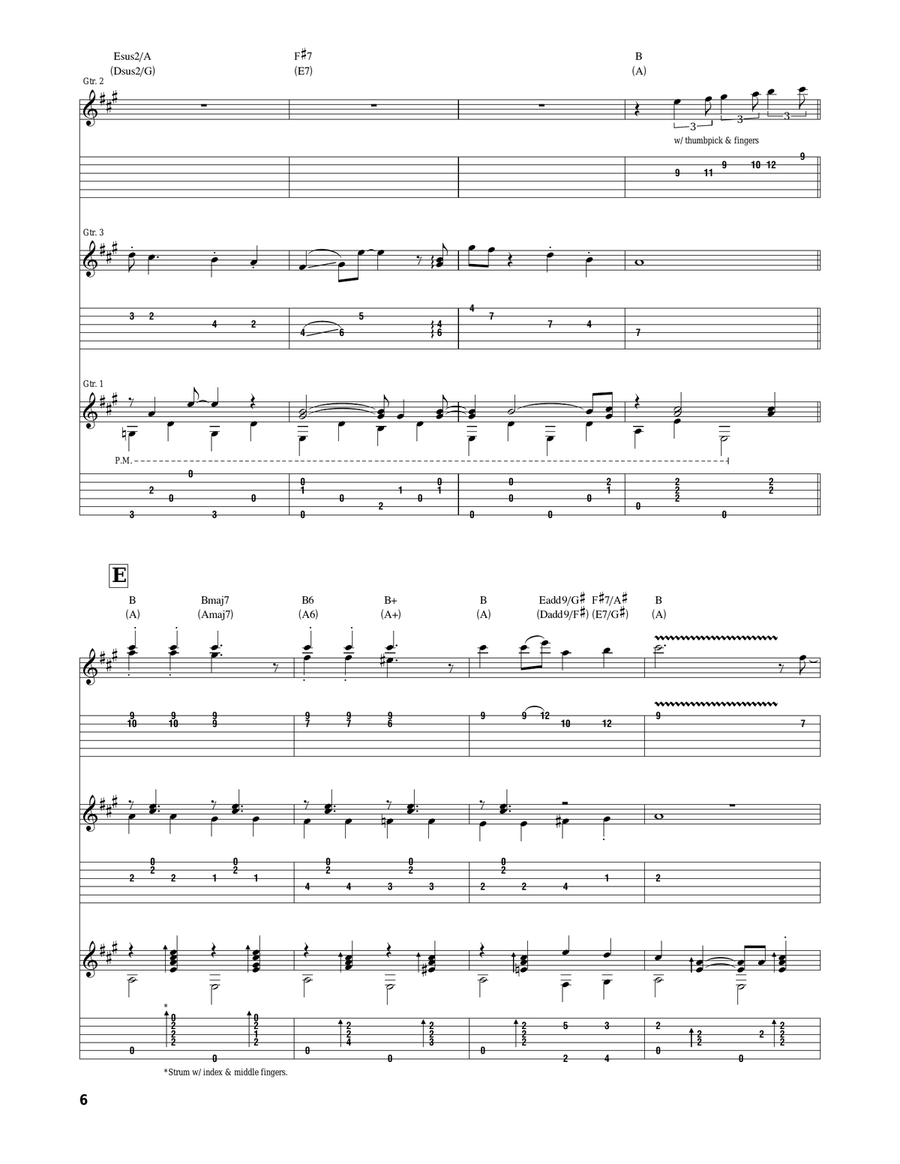 Jingle Bells Jingle Bells Guitar Tablature scores gallery preview page 6