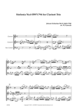 Sinfonia No.8 BWV.794 for Clarinet Trio