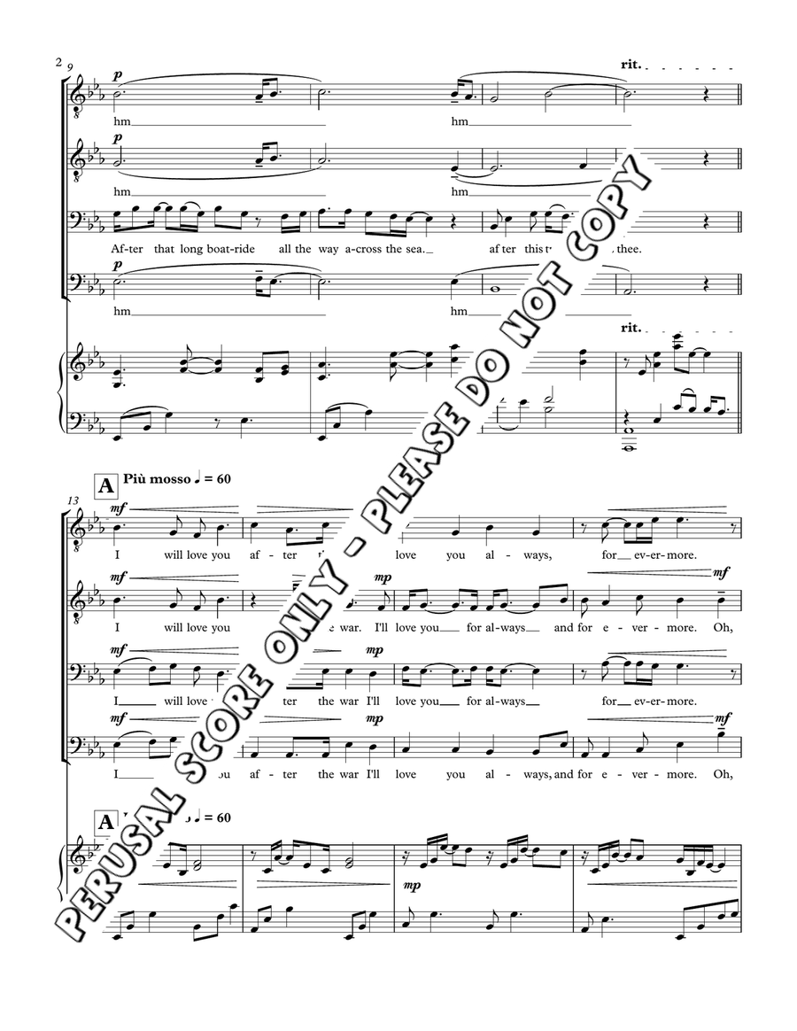 After The War After The War TTBB scores gallery preview page 3