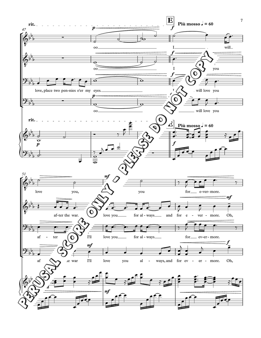 After The War After The War TTBB scores gallery preview page 8