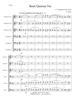 Beati Quorum Via (for Brass Choir)