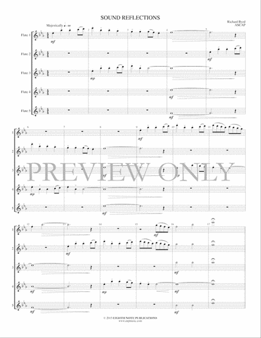 Sound Reflections Sound Reflections Small Ensemble scores gallery preview page 3