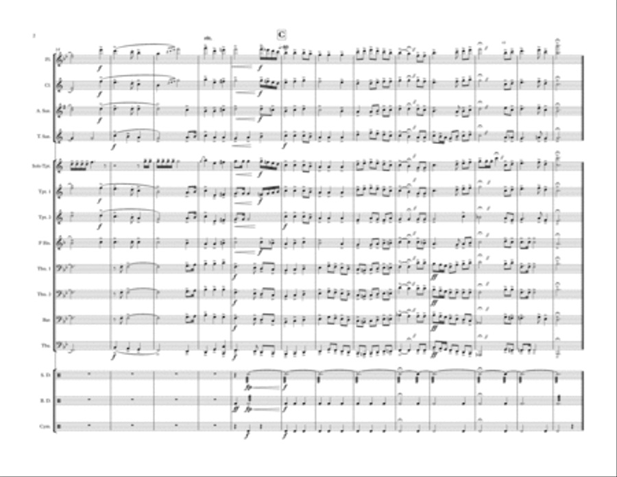 The Star Spangled Banner Marching Band scores gallery preview page 2
