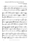 Sinfonia No.9 BWV.795 for Two Violins & Violoncello